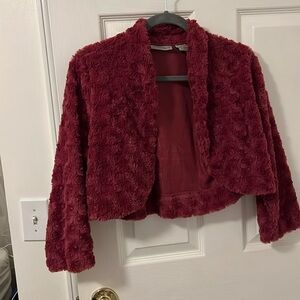 Fur jacket size medium